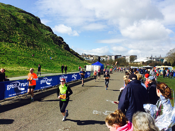 Great Edinburgh Run - Final Stretch