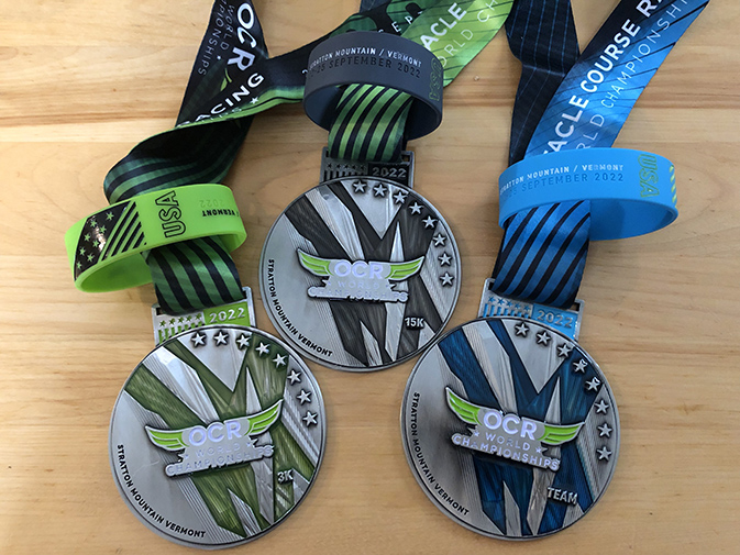 OCRWC 2022 - All medals and bands