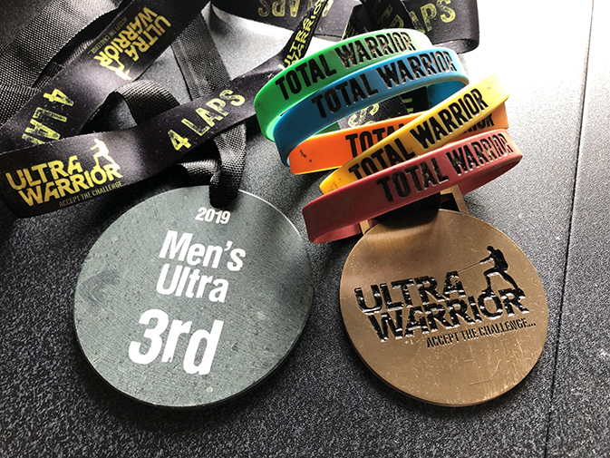 Total Warrior 2019 - Medals